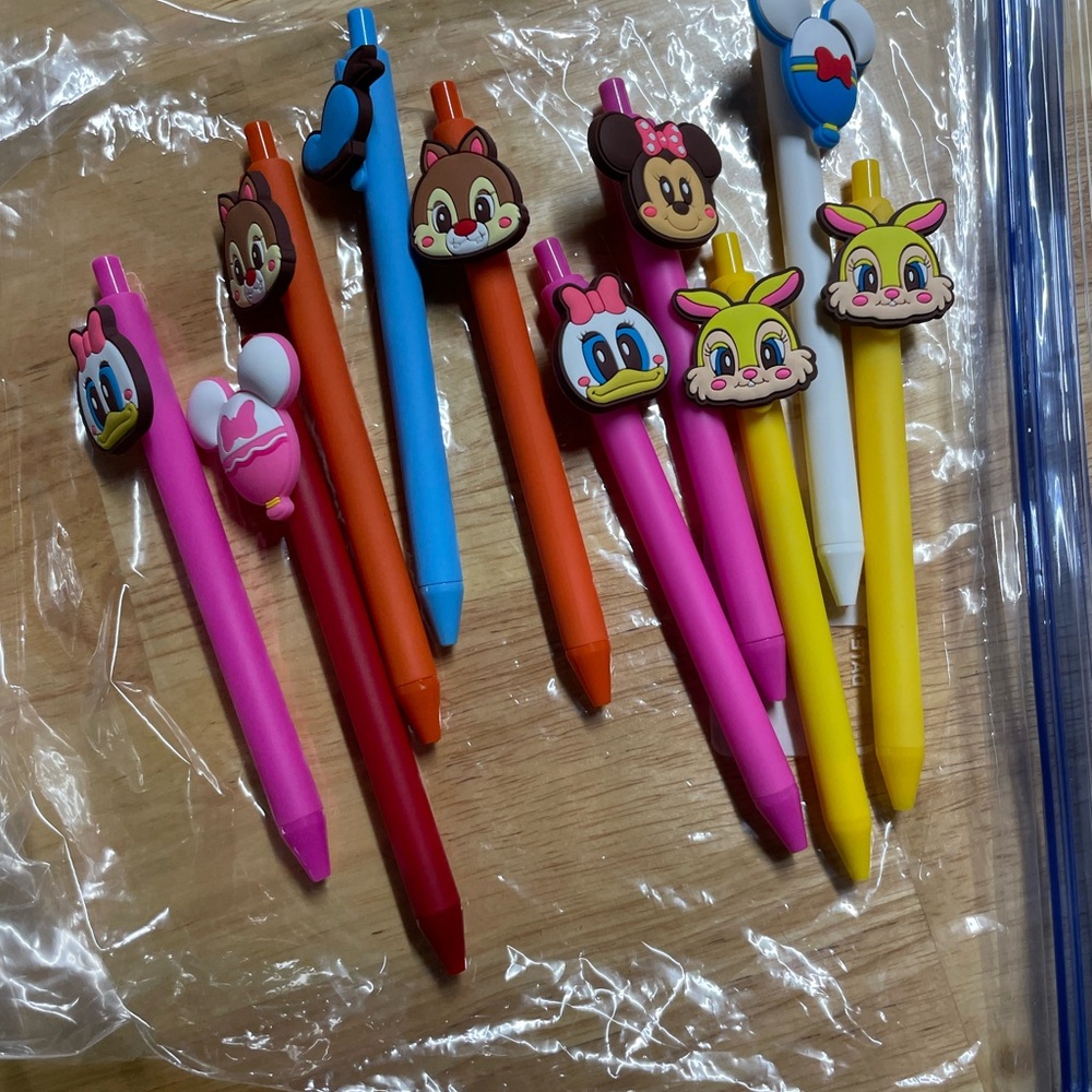 Colorful Character Pens Set - Picture 1 of 2
